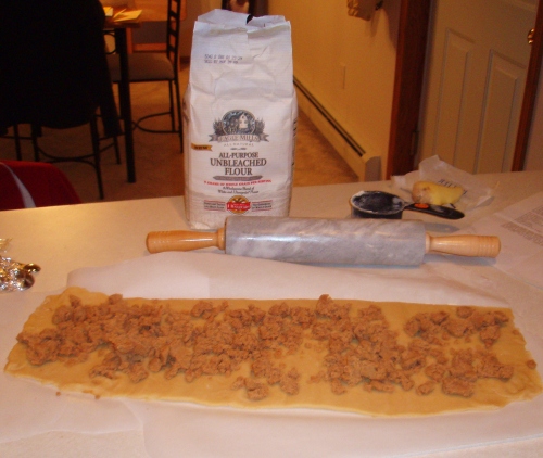 Cinnamon Roll Cookies Layed Flat