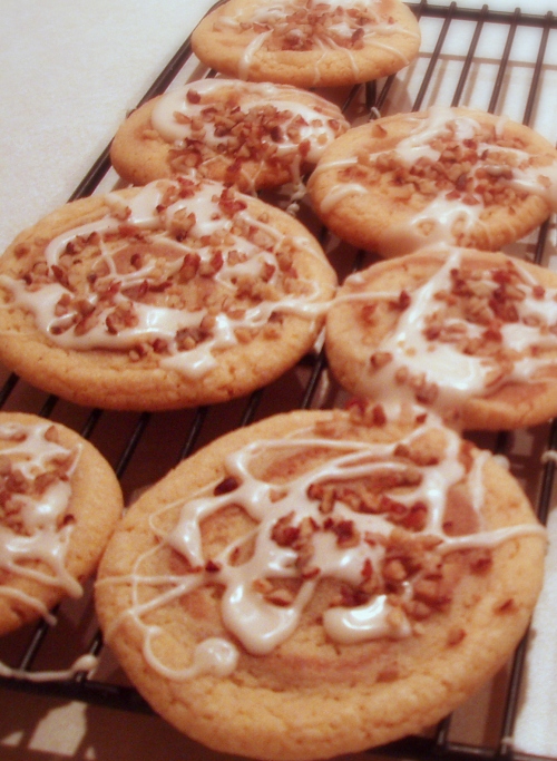 Such beaty with the Cinnamon Roll Cookies